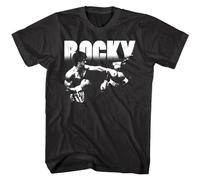 Rocky 3 Balboa Knockout Clubber Lang Men's T-Shirt Boxing Photo KO Movie Merch BlackMedium