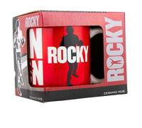 Rocky Balboa The Italian Stallion - 350ml - Coffee & Tea Ceramic Drinking Mug - Red Rocky Boxing Design