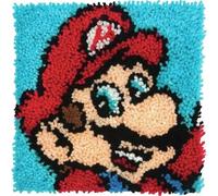 ROCKY&CHAO Latch Hook Cushion Kits 43x43 cm Latch Hook Pillow Case Kits Embroidery Kits 17X17Inch DIY Needlework Pillow Cover Sofa Cushion Rug Making Kits, DIY Craft Kits