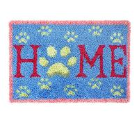 ROCKY&CHAO Myriad Choices Myriad Choices Latch Hook Rug Kits 60x40cm DIY Craft Carpet Making Cushion Needlework Cushion Home Decoration for Beginners Adults Kids (Home)