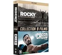 Rocky / Creed Complete Collection - 10-Disc Box Set ( Rocky / Rocky II / Rocky III / Rocky IV / Rocky V / Rocky Balboa / Creed / Creed II / Creed III ) (Blu-Ray)