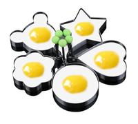 Rocky Green Creative Stainless Steel Omelette Maker - Love Omelette Mould | Heart Shape Omelette Ring | Modern Simple Kitchen Tools | Multifunctional Omelette Models (Compassionate)