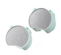 Rocky Green Dual Sided 2 in 1 Nano Crystal Foot Polisher - Portable Exfoliator,Foot Care Tools,Nail Polish & Exfoliator (Multi Colours Available) (Green)