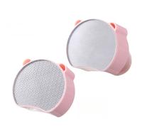 Rocky Green Dual Sided 2 in 1 Nano Crystal Foot Polisher - Portable Exfoliator,Foot Care Tools,Nail Polish & Exfoliator (Multi Colours Available) (Pink)