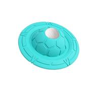 Rocky Green Frisbee Dog Pet Chew Toys - Biodegradable Rubber Dog Chews,Bite Resistant Dog Toys,Interactive Frisbee for Small Dogs (green)
