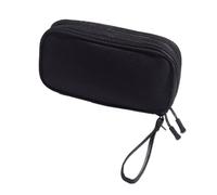 Rocky Green Multi-Functional Digital Accessory Storage Bag 3 in 1 - Portable Large Capacity Dustproof Storage System,Travel Business Dual-use(4 Colours) (Double Deck,Black)