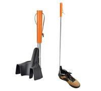 Rocky Green No-Bend Shoe Puller - Long Shoe Threading Aid, Durable and Portable Shoe Threading Helper