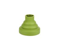 Rocky Green Silicone Foldable Hair Dryer Diffuser Attachment - Universal Blow Dryer Nozzle for Curly Hair Styling,Heat-Resistant & Portable Collapsible Design (green)