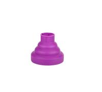 Rocky Green Silicone Foldable Hair Dryer Diffuser Attachment - Universal Blow Dryer Nozzle for Curly Hair Styling,Heat-Resistant & Portable Collapsible Design (purple)