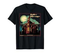 Rocky Horror Show Japanese Text Frank N Furter's Castle T-Shirt