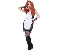 Rocky Horror Show Magenta Costume Dress size MEDIUM