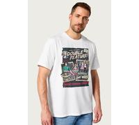 Rocky Horror Show Men's Double Feature Posters T-Shirt in White | Size: XL Rocky Horror Show White XL