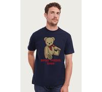 Rocky Horror Show Men's Eddie's Teddy T-Shirt in Navy | Size: Large Rocky Horror Show Navy L