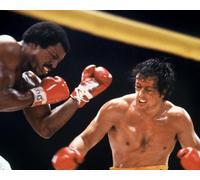 Rocky II (1979) Carl Weathers, Sylvester Stallone 10x8 Photo