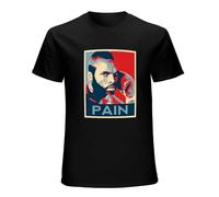 Rocky III Clubber Lang Mr Pain Hope Movie T-Shirt Man's Fashion Cotton Black Clothes S