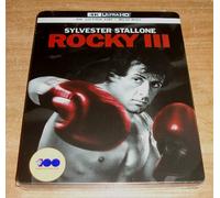 Rocky Iii Steelbook 4K UHD + Blu-Ray New Sealed Drama