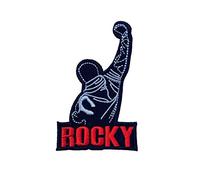 Rocky Logo Embroidered Iron/Sew on Patch / Rare Italian Stallion Collectible Badge