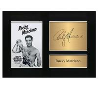 Rocky Marciano Boxing Signed Memorabilia | Autograph A4 Printed Photo Reproduction Print Picture Display No57