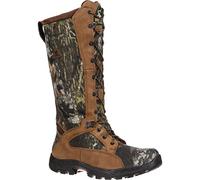 ROCKY Men's Waterproof Snakeproof Hunting Boot Knee High, Mossy Oak Breakup, 8.5 UK