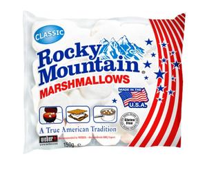 Rocky Mountain Classic White Marshmallows 150 g (Pack of 6)