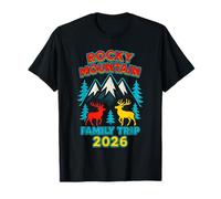 Rocky Mountain Family Trip 2026 - Nature Wildlife T-Shirt