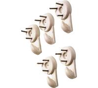 Rocky Mountain Goods Picture Hangers for Brick, Concrete and Cinder Block - 5 Count - Easy installation into hardest of walls - Extra strength pins / plastic - Leaves minimal mark - Holds heavy items
