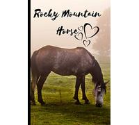 Rocky Mountain Horse Notebook For Horse Lovers: Composition Notebook 6x9" Blank Lined Journal