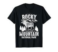 Rocky Mountain Moose Wildlife Nature Hiking Adventure T-Shirt