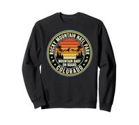 Rocky Mountain National Park Colorado Baby On Board Retro Sweatshirt
