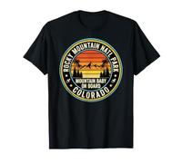 Rocky Mountain National Park Colorado Baby On Board Retro T-Shirt