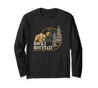Rocky Mountain National Park Colorado Distressed Nature Long Sleeve T-Shirt