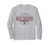Rocky Mountain National Park Colorado Label Long Sleeve T-Shirt