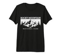 Rocky Mountain National Park Colorado Vintage Souvenir Premium T-Shirt