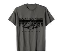 Rocky Mountain National Park Colorado Vintage Souvenir T-Shirt