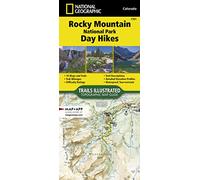 Rocky Mountain NP Day Hikes Map: 1701 (National Geographic Topographic Map Guide)