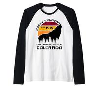 Rocky Mountain National Park Raglan Baseball Tee