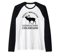 Rocky Mountain National Park Raglan Baseball Tee