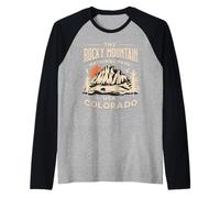 Rocky Mountain National Park Raglan Baseball Tee