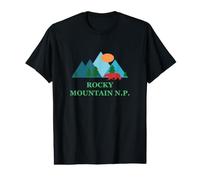 Rocky Mountain National Park Vacation Design Value Graphic T-Shirt