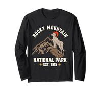Rocky Mountain National Park Vintage Design - Est. 1915 Long Sleeve T-Shirt