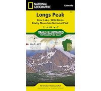 Rocky Mountain NP: Longs Peak Map: Trails Illustrated Maps: 301 (National Geographic Maps: Trails Illustrated)