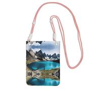 Rocky Mountain Print Carry A Mobile Phone Bag Diagonally,Crossbody Bag,Suitable For Carrying Mobile Phone Change, Etc