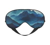 Rocky Mountain Print Lightweight Sleep Mask Breathable Light-Blocking Travel Yoga Outdoor Adventures