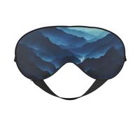 Rocky Mountain Print Lightweight Sleep Mask Breathable Light-Blocking Travel Yoga Outdoor Adventures