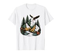 Rocky Mountain Raised Bighorn Sheep Illustration T-Shirt