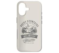 Rocky Mountains Colorado Heaven on Earth Distressed Design Case for iPhone 17