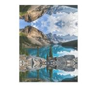 Rocky Mountains Crystal Sticker, 3D Stereoscopic Effect, Pattern Does Not Fall Off When Exposed to Water