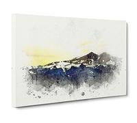 Rocky Mountains in Colorado Canvas Print | Gallery Wrapped 30mm Frame Wall Art | 30x20 inches | Ready to Hang | Modern Landscape Picture | Living Room Bedroom Lounge Office