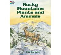 Rocky Mountains Plants & Animals Co (Dover Nature Coloring Book)