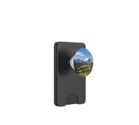 Rocky Mountains Scenic Valley River Landscape Graphic PopSockets PopWallet for MagSafe